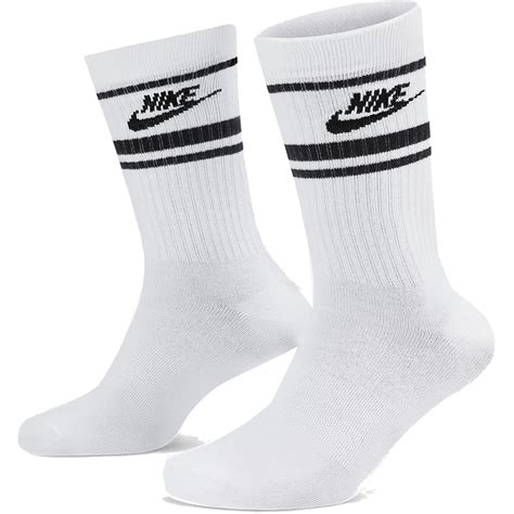 nike elite crew basketballsocken 3 paar weiß schwarz|Nike Elite Crew Basketballsocken.